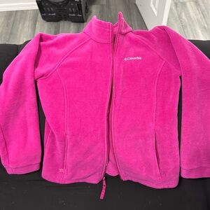 Girls Columbia Zip Up